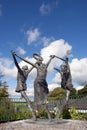 Children of lir statues Royalty Free Stock Photo