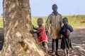 Children living in the Village near Mbale city in Uganda, Africa
