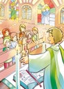 Children at Mass