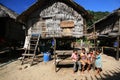 Children at Morgan, sea gypsies, community in Phang Nga
