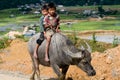 Children in Mu Cang Chai, Vietnam