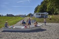 Children natural playground near Smartinsko lake, Celje