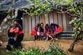 Children in the Northwest region of Vietnam Royalty Free Stock Photo