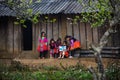 Children in the Northwest region of Vietnam Royalty Free Stock Photo