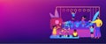 Playroom for kids concept banner header