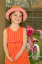 Children-Orange and Pink Hat