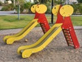 Children outdoo playground Muscat, Oman Royalty Free Stock Photo
