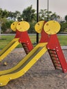 Children outdoo playground Muscat, Oman Royalty Free Stock Photo