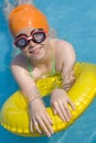 Children in paddling pool