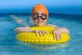 Children in paddling pool