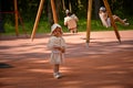 Children play in the Park Royalty Free Stock Photo