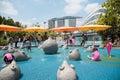 Children play in the play area in Singapore Royalty Free Stock Photo