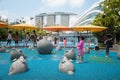 Children play in the play area in Singapore Royalty Free Stock Photo