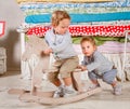 Children play. Royalty Free Stock Photo