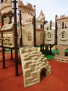 Children playground castle Royalty Free Stock Photo