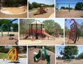 Children playground in community collection