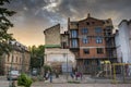 Children playground in the Lviv city in Ukraine Royalty Free Stock Photo