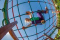 Children on the playground Royalty Free Stock Photo