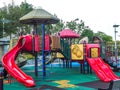 Children playground with nobody, Hong Kong Royalty Free Stock Photo