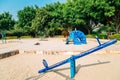 Children playground park in Udaipur, India Royalty Free Stock Photo