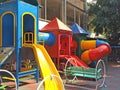 Children Playground in School Royalty Free Stock Photo