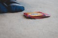 Children playing the board game `Articulate`.