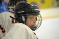 Children playing hockey