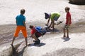 Children are playing and learning, Austria