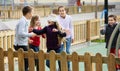 Children playing outdoors