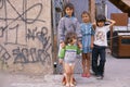 Children in poverty Royalty Free Stock Photo
