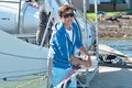 Children preparing racing dinghies at championships. April 18, 2013: Editorial