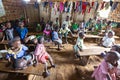 Children in primary school in Kibale, Uganda