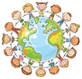 Children round the Globe