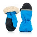 Children's autumn-winter mittens