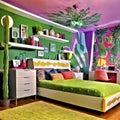 Children's bedroom cactus