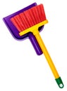 Children's broom and dustpan Royalty Free Stock Photo