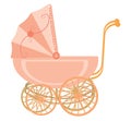 Children's carriage for the girl