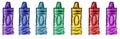 Children's Crayons Illustration Royalty Free Stock Photo