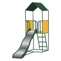 children\'s entertainment yard slide for children\'s recreation illustration