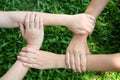 Children's hands Royalty Free Stock Photo