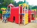 Children`s playground , Kamenets-Podolsky, Ukraine Royalty Free Stock Photo