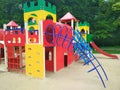 Children`s playground , Kamenets-Podolsky, Ukraine Royalty Free Stock Photo