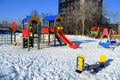 Children's Playground with slides
