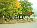 Children`s playground in Zug, Switzerland