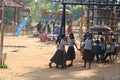 Children`s are playing a park