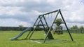 ChildrenÃ¢â¬â¢s Playpark playground rides slides sandpits and swings