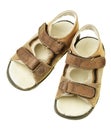Children's sandals Royalty Free Stock Photo