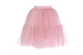 Children's skirt on a white background