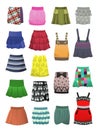 Children's skirts and sundresses