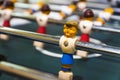 Children's sports table soccer game Royalty Free Stock Photo